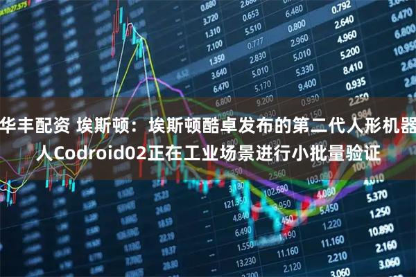 华丰配资 埃斯顿：埃斯顿酷卓发布的第二代人形机器人Codroid02正在工业场景进行小批量验证