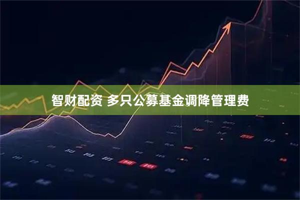 智财配资 多只公募基金调降管理费
